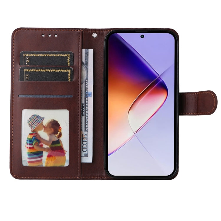For Infinix Note 40 5G Classic Calf Texture Flip Leather Phone Case