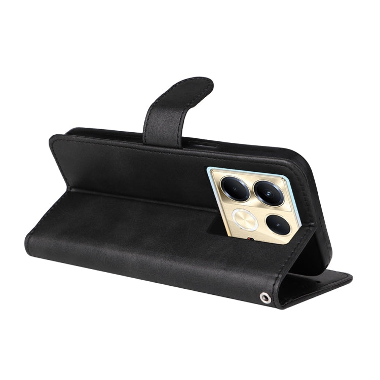 For Infinix Note 40 5G Classic Calf Texture Flip Leather Phone Case