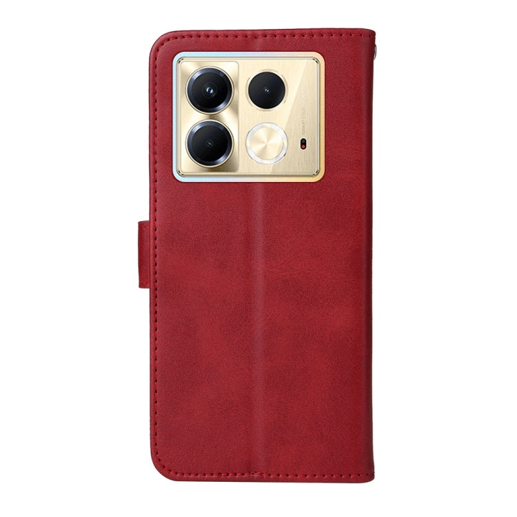 For Infinix Note 40 5G Classic Calf Texture Flip Leather Phone Case