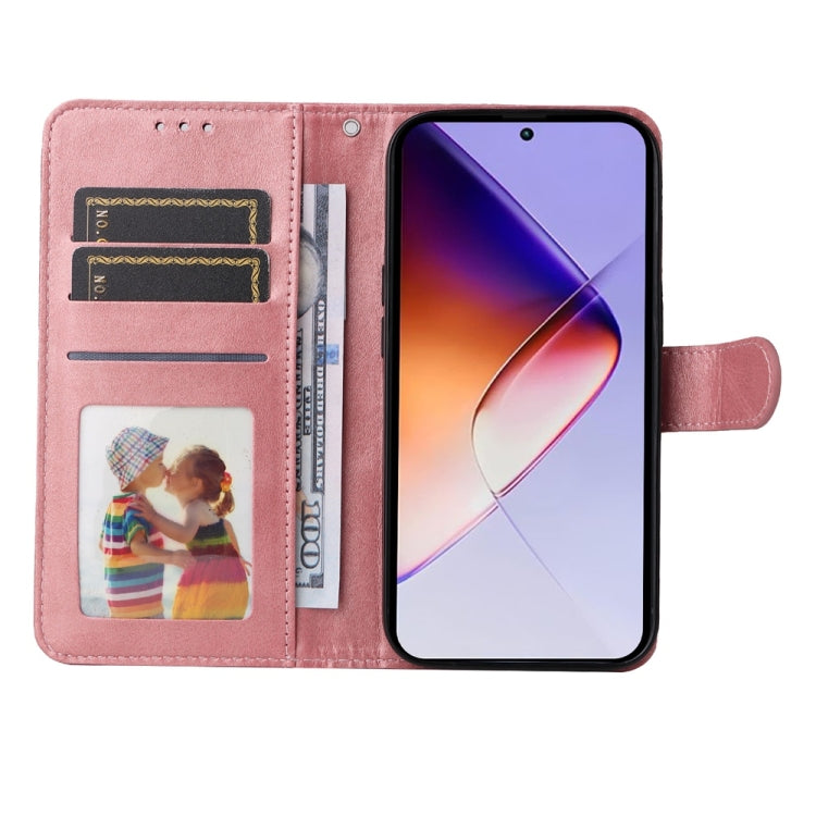 For Infinix Note 40 5G Classic Calf Texture Flip Leather Phone Case