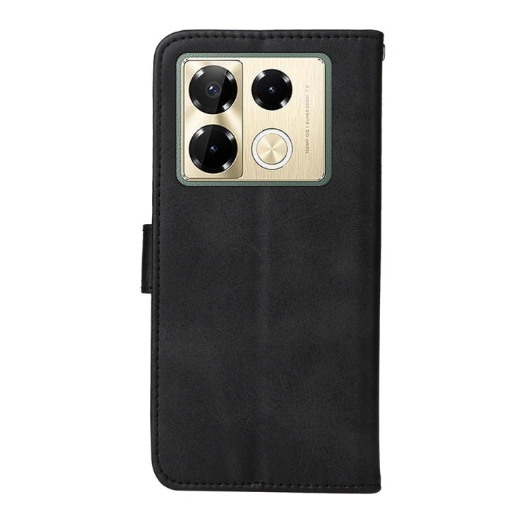 For Infinix Note 40 Pro 4G / 5G / Note 40 Pro+ Classic Calf Texture Flip Leather Phone Case