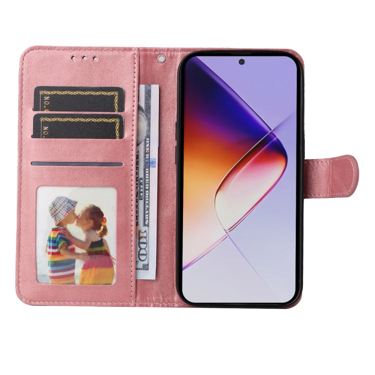 For Infinix Note 40 Pro 4G / 5G / Note 40 Pro+ Classic Calf Texture Flip Leather Phone Case