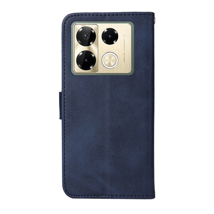 For Infinix Note 40 Pro 4G / 5G / Note 40 Pro+ Classic Calf Texture Flip Leather Phone Case