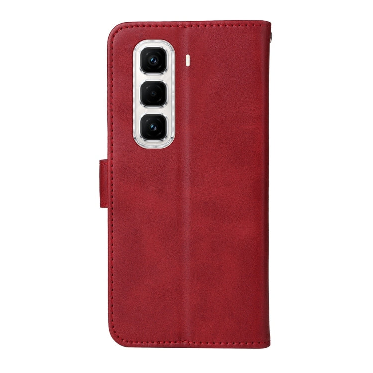 For Infinix Hot 50 Pro+ 4G Classic Calf Texture Flip Leather Phone Case