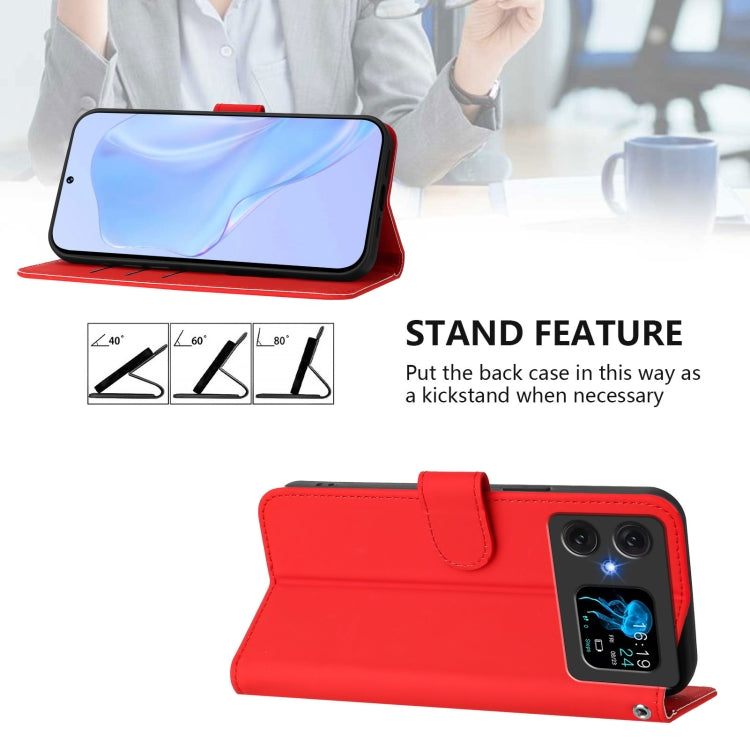 For Cubot A20 Skin Feel Solid Color Leather Phone Case with Lanyard