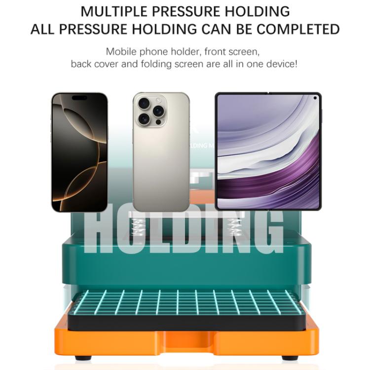 TBK 201P Frame / Screen / Back Cover Pressure Holding Machine with Built-in Vacuum Pump, Plug:US Plug