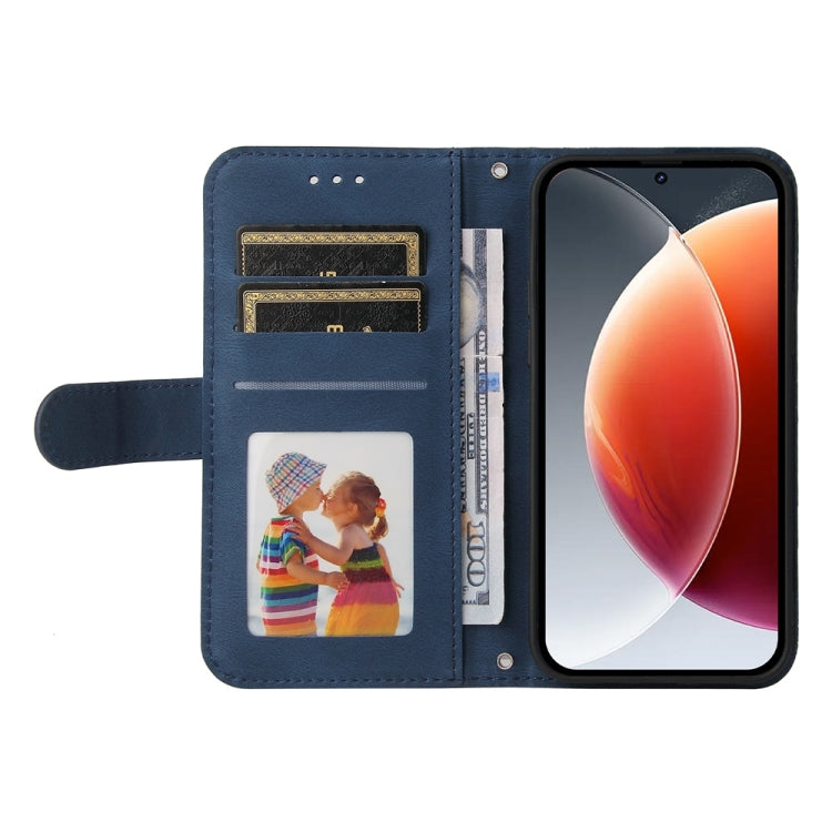 For Tecno Camon 30 Premier Skin Feel Life Tree Metal Button Leather Phone Case