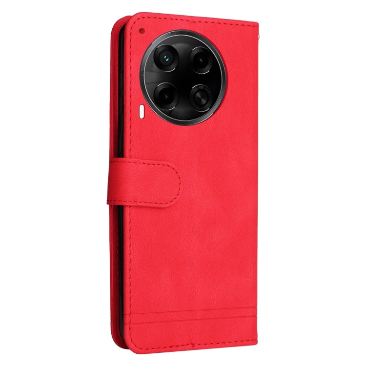 For Tecno Camon 30S / Camon 30S Pro Skin Feel Life Tree Metal Button Leather Phone Case