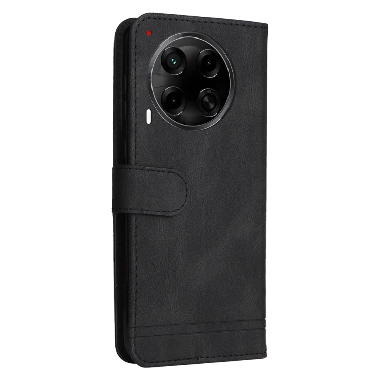 For Tecno Camon 30S / Camon 30S Pro Skin Feel Life Tree Metal Button Leather Phone Case