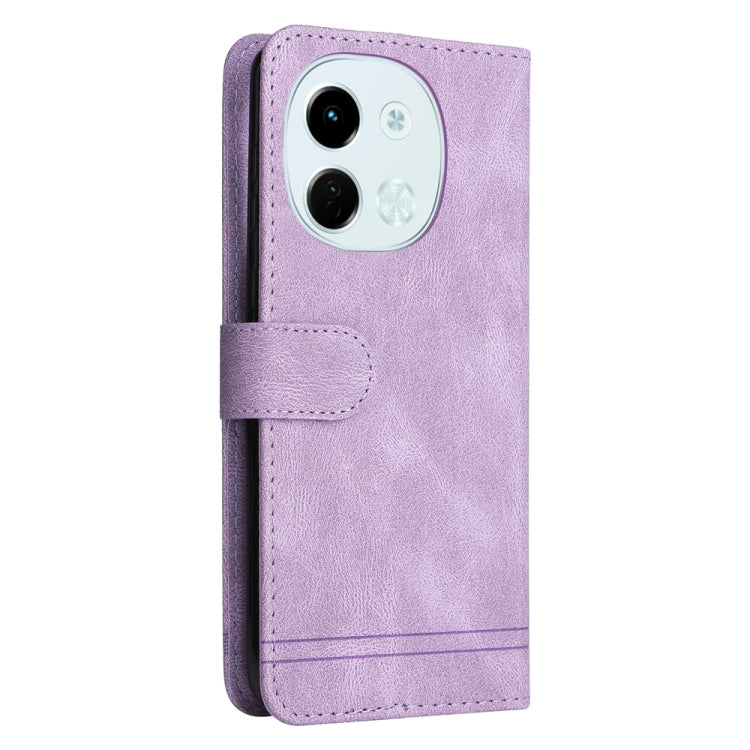 For Tecno Spark 30 5G / Pova 6 Neo 5G Skin Feel Life Tree Metal Button Leather Phone Case