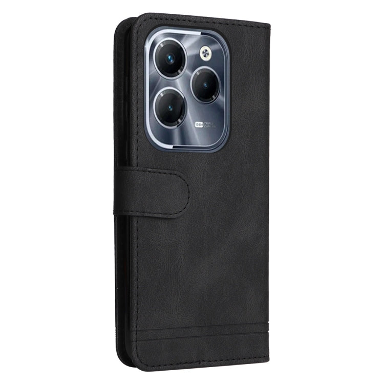 For Infinix Hot 40 / Hot 40 Pro Skin Feel Life Tree Metal Button Leather Phone Case