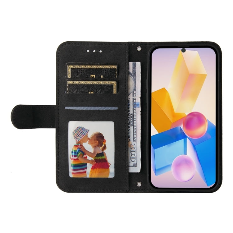 For Infinix Hot 40 / Hot 40 Pro Skin Feel Life Tree Metal Button Leather Phone Case
