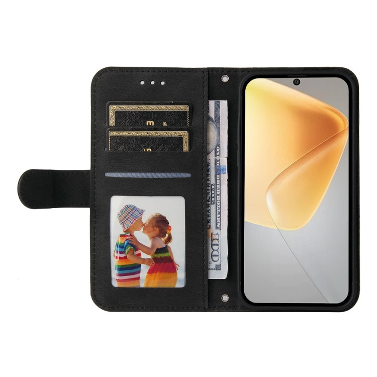 For Infinix Hot 50 4G Skin Feel Life Tree Metal Button Leather Phone Case