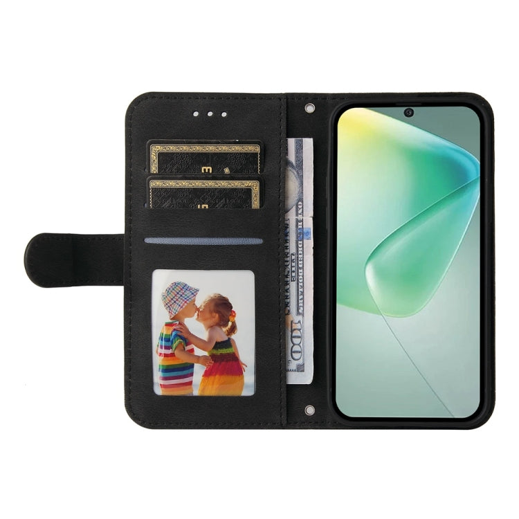 For Infinix Hot 50 5G Skin Feel Life Tree Metal Button Leather Phone Case