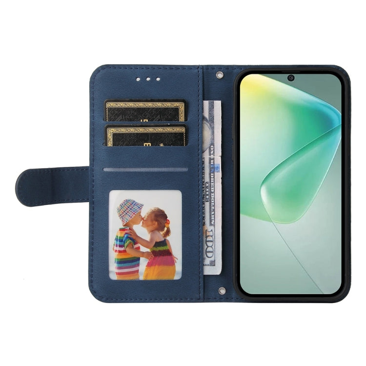 For Infinix Hot 50 5G Skin Feel Life Tree Metal Button Leather Phone Case