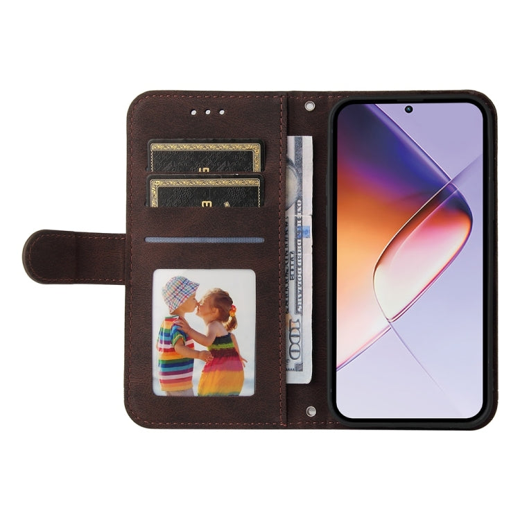 For Infinix Note 40 4G Skin Feel Life Tree Metal Button Leather Phone Case