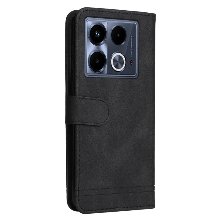 For Infinix Note 40 4G Skin Feel Life Tree Metal Button Leather Phone Case