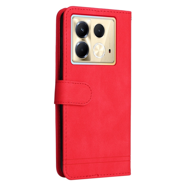 For Infinix Note 40 5G Skin Feel Life Tree Metal Button Leather Phone Case