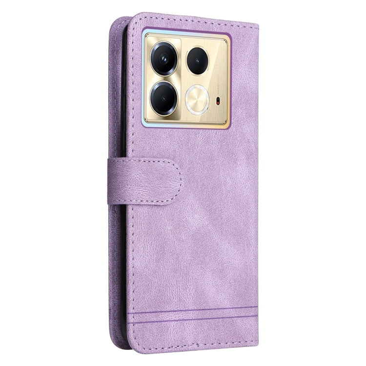 For Infinix Note 40 5G Skin Feel Life Tree Metal Button Leather Phone Case