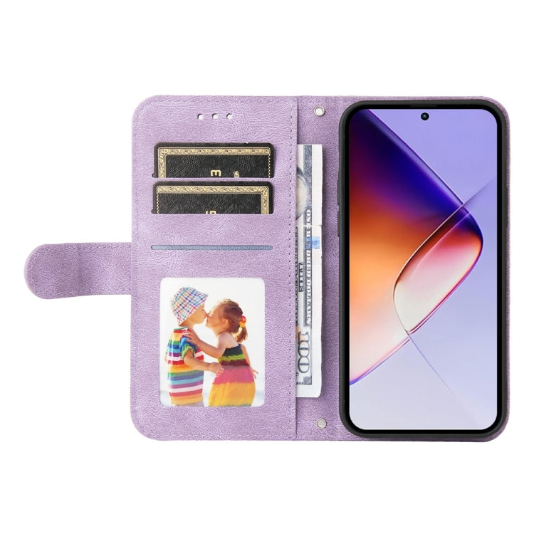 For Infinix Note 40 5G Skin Feel Life Tree Metal Button Leather Phone Case