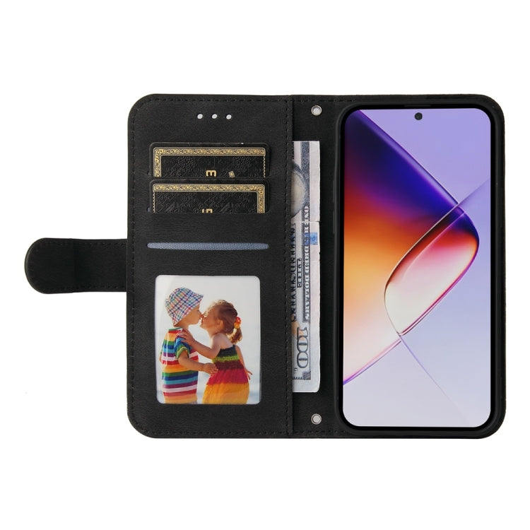 For Infinix Note 40 Pro 4G / 5G / Note 40 Pro+ Skin Feel Life Tree Metal Button Leather Phone Case