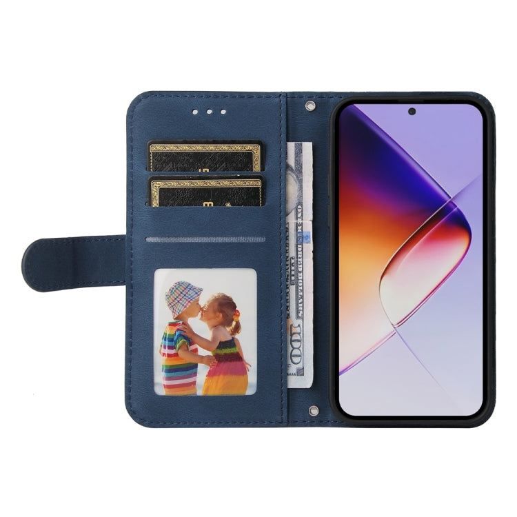 For Infinix Note 40 Pro 4G / 5G / Note 40 Pro+ Skin Feel Life Tree Metal Button Leather Phone Case