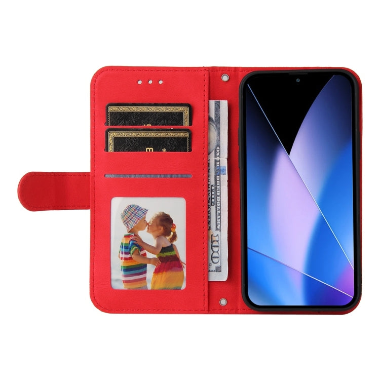 For Infinix Zero 40 4G / 5G Skin Feel Life Tree Metal Button Leather Phone Case