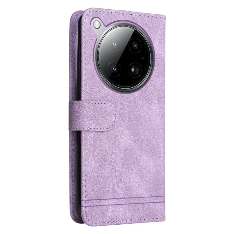 For Infinix Zero 40 4G / 5G Skin Feel Life Tree Metal Button Leather Phone Case