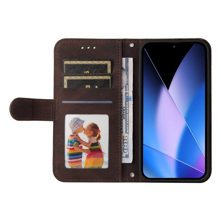 For Infinix Zero 40 4G / 5G Skin Feel Life Tree Metal Button Leather Phone Case