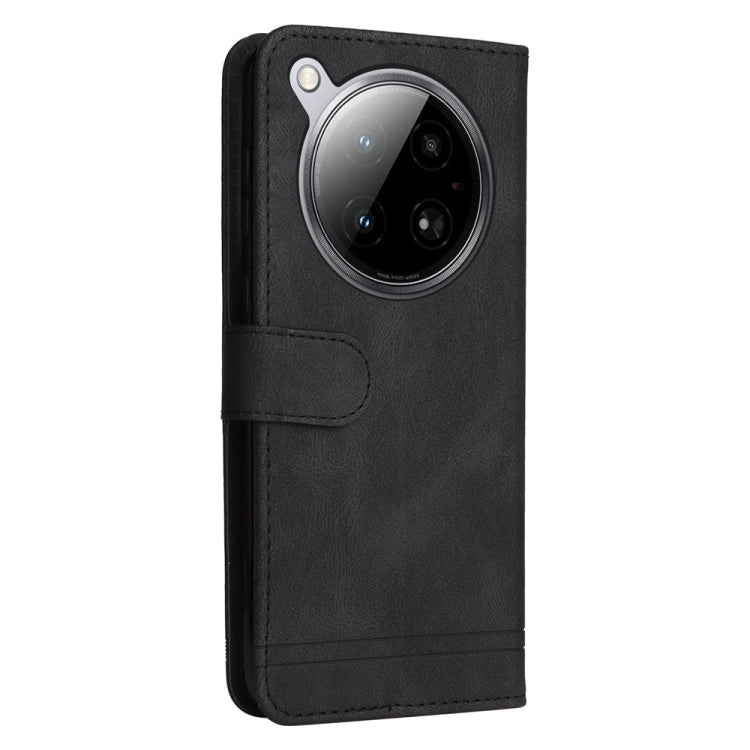 For Infinix Zero 40 4G / 5G Skin Feel Life Tree Metal Button Leather Phone Case