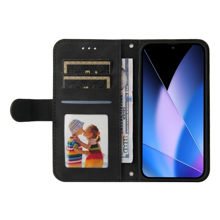For Infinix Zero 40 4G / 5G Skin Feel Life Tree Metal Button Leather Phone Case