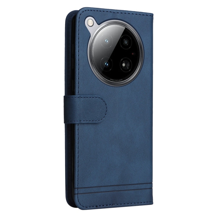 For Infinix Zero 40 4G / 5G Skin Feel Life Tree Metal Button Leather Phone Case