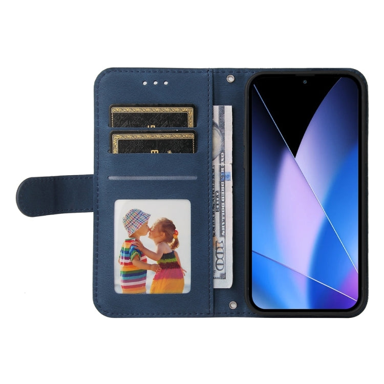 For Infinix Zero 40 4G / 5G Skin Feel Life Tree Metal Button Leather Phone Case