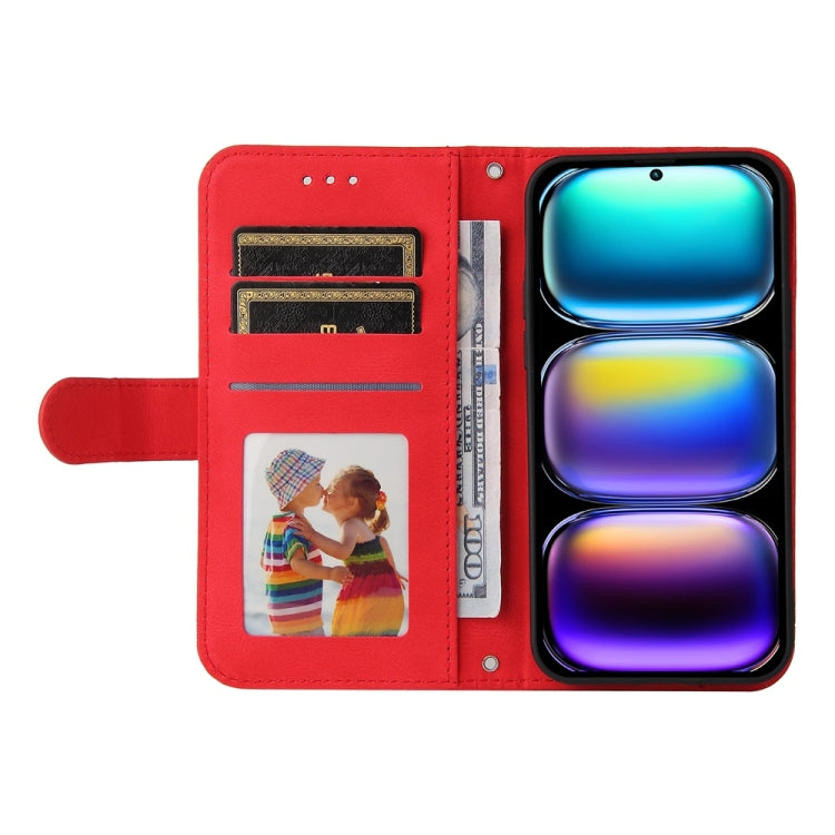 For Infinix Hot 50 Pro+ 4G Skin Feel Life Tree Metal Button Leather Phone Case