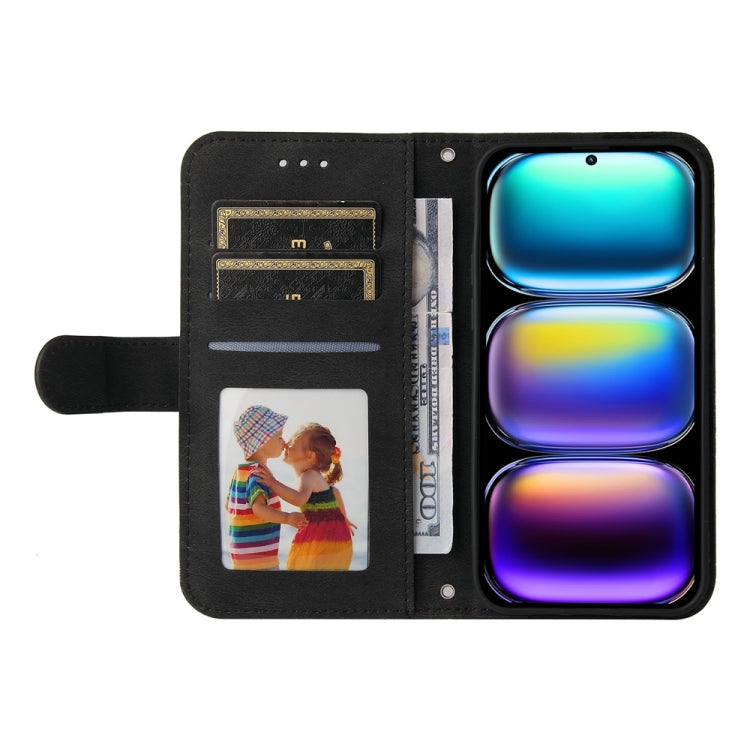 For Infinix Hot 50 Pro+ 4G Skin Feel Life Tree Metal Button Leather Phone Case