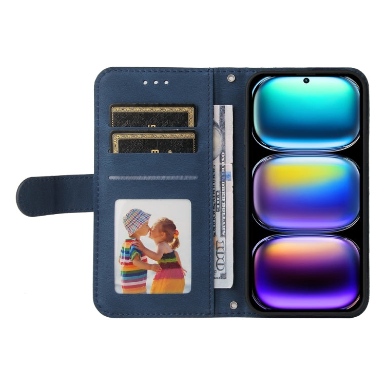 For Infinix Hot 50 Pro+ 4G Skin Feel Life Tree Metal Button Leather Phone Case