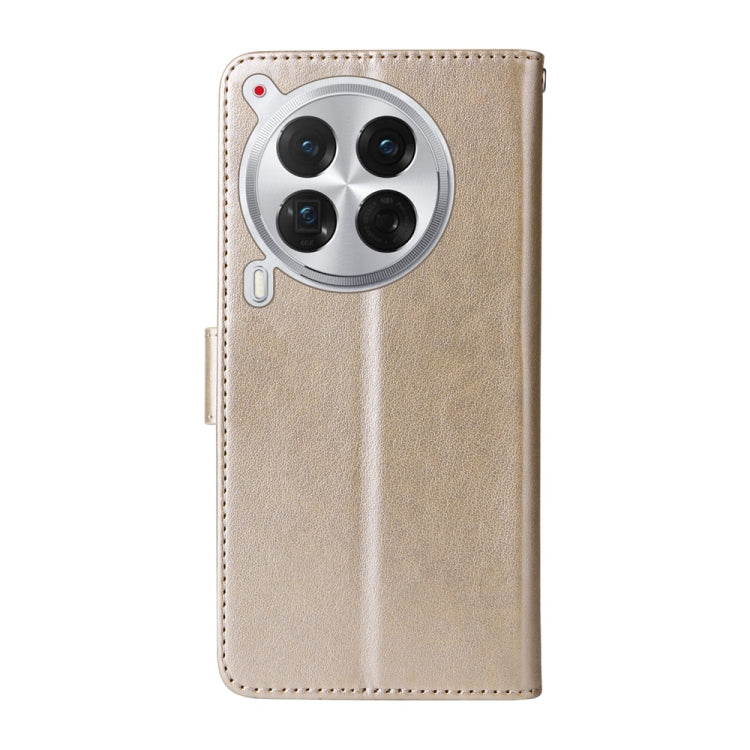 For Tecno Camon 30 Premier Embossed Butterfly Flowers Leather Phone Case