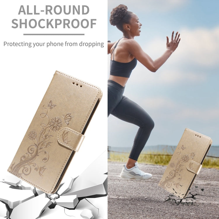 For Tecno Camon 30 Premier Embossed Butterfly Flowers Leather Phone Case