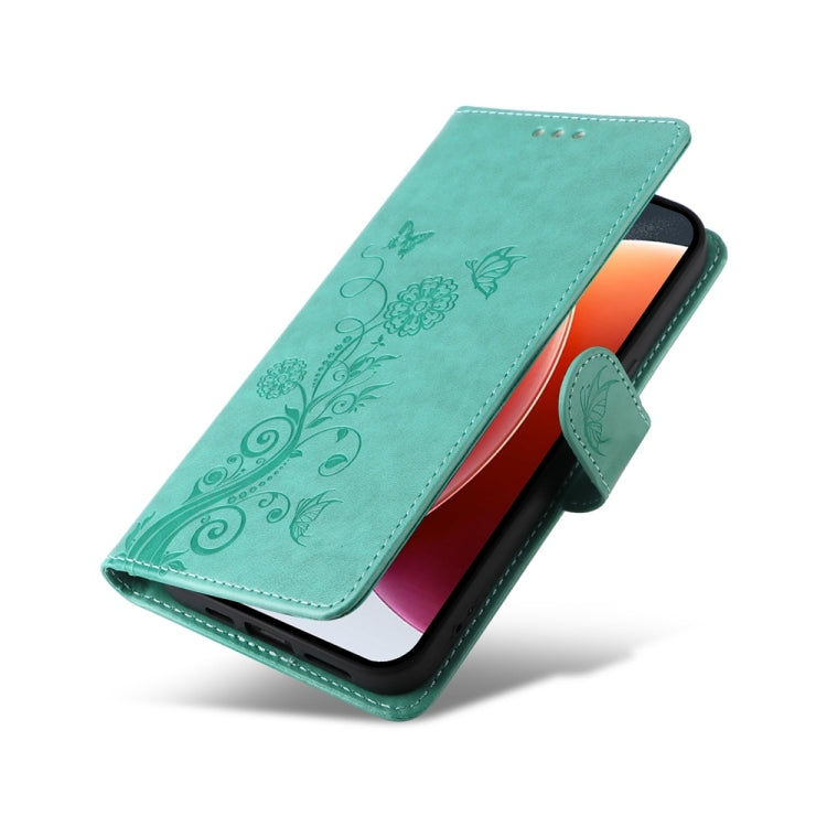 For Tecno Camon 30 Premier Embossed Butterfly Flowers Leather Phone Case