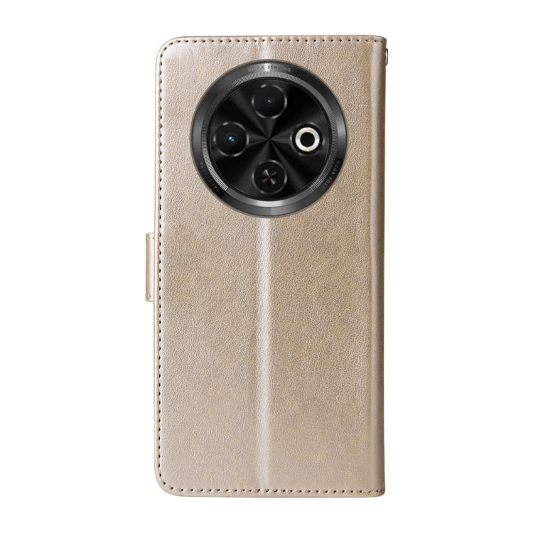 For Tecno Spark 30C Embossed Butterfly Flowers Leather Phone Case