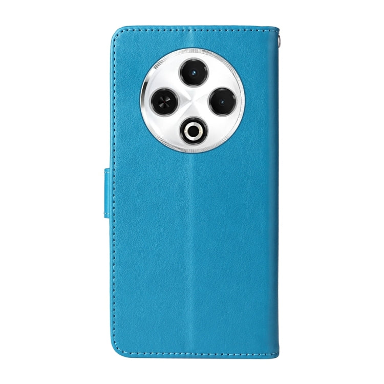 For Tecno Spark 30 4G Embossed Butterfly Flowers Leather Phone Case