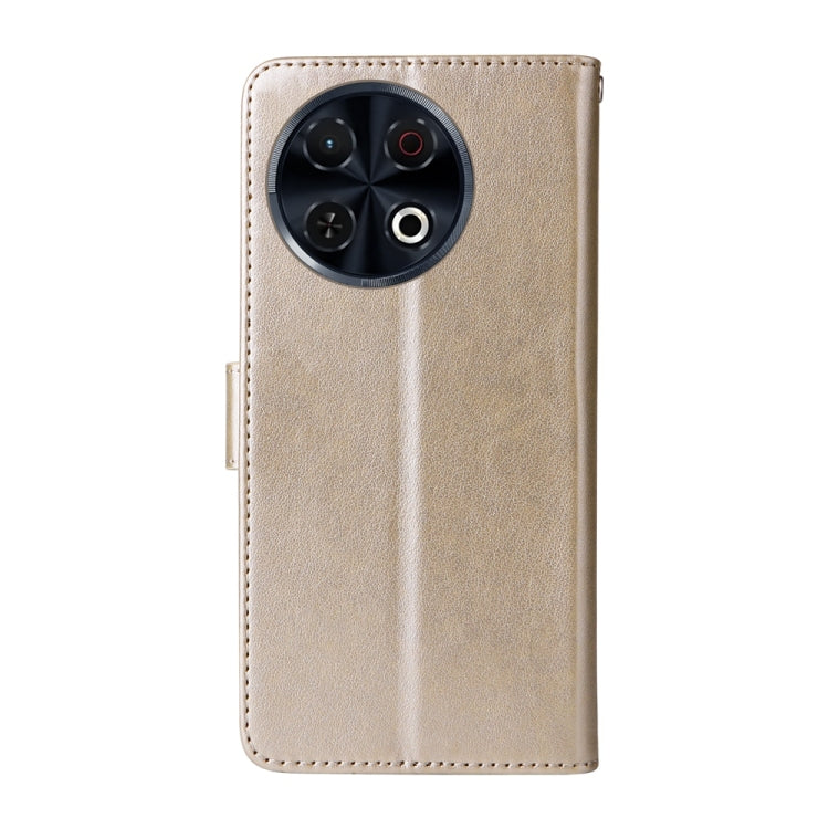 For Tecno Spark 30 Pro 4G Embossed Butterfly Flowers Leather Phone Case