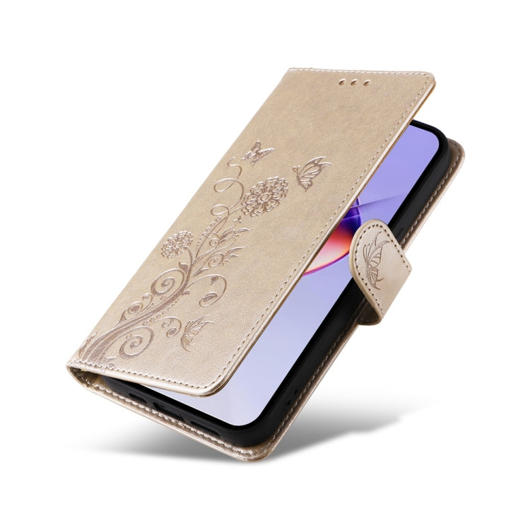 For Infinix Note 40 5G Embossed Butterfly Flowers Leather Phone Case