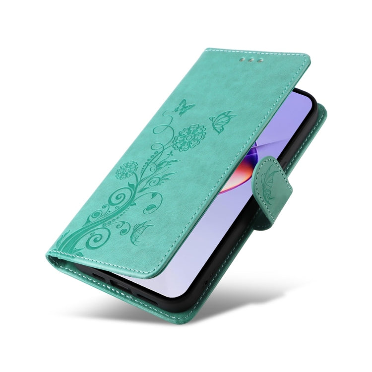 For Infinix Note 40 5G Embossed Butterfly Flowers Leather Phone Case
