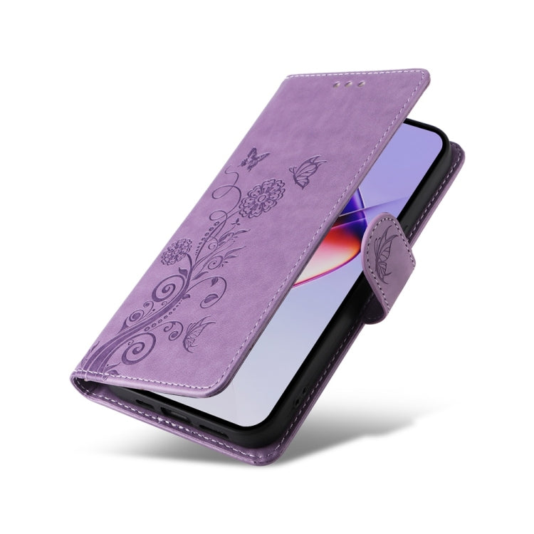 For Infinix Note 40 Pro 4G / 5G / Note 40 Pro+ Embossed Butterfly Flowers Leather Phone Case