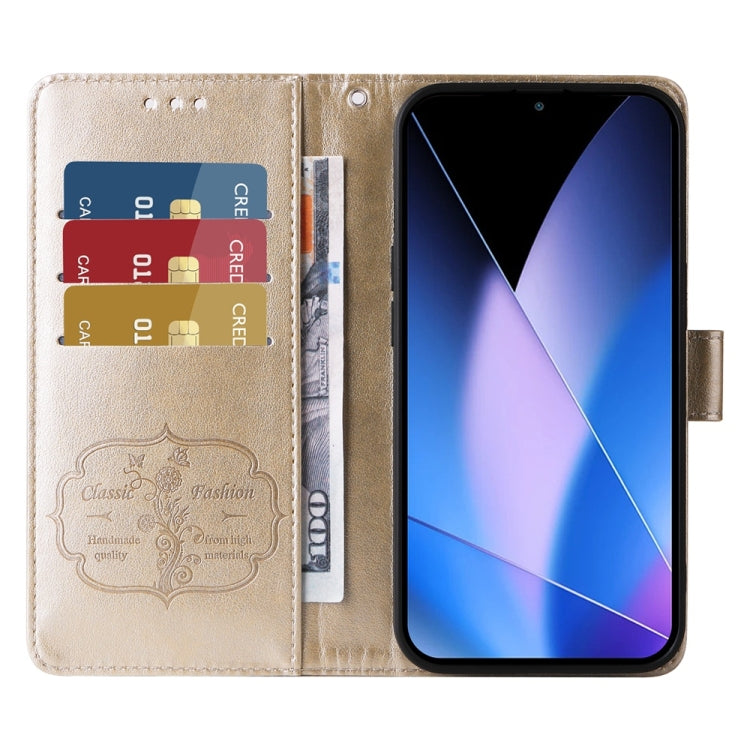 For Infinix Zero 40 4G / 5G Embossed Butterfly Flowers Leather Phone Case