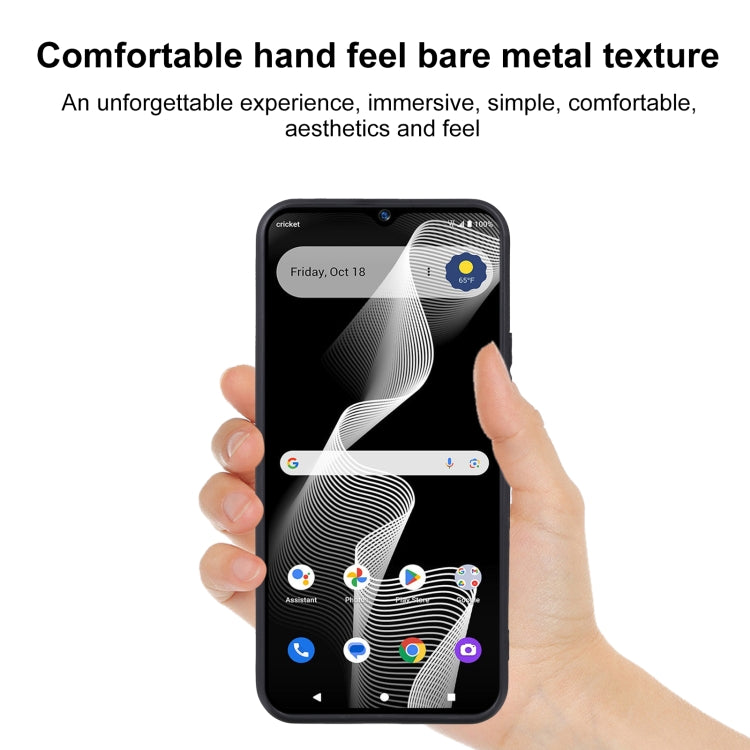 For Cricket Debut S3 10pcs TPU Phone Case - Black