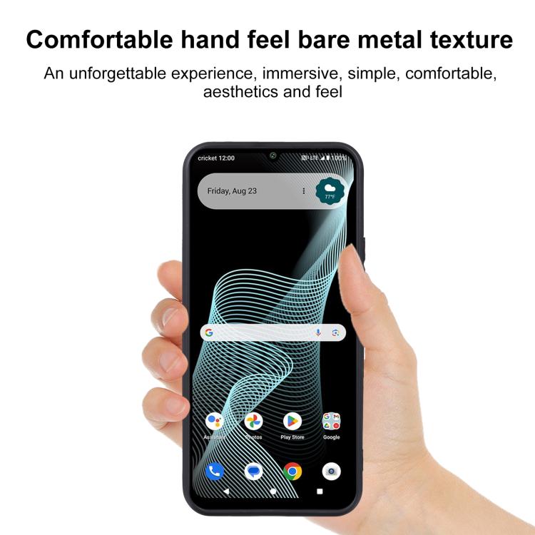 For Cricket Icon 7 5G 10pcs TPU Phone Case - Black