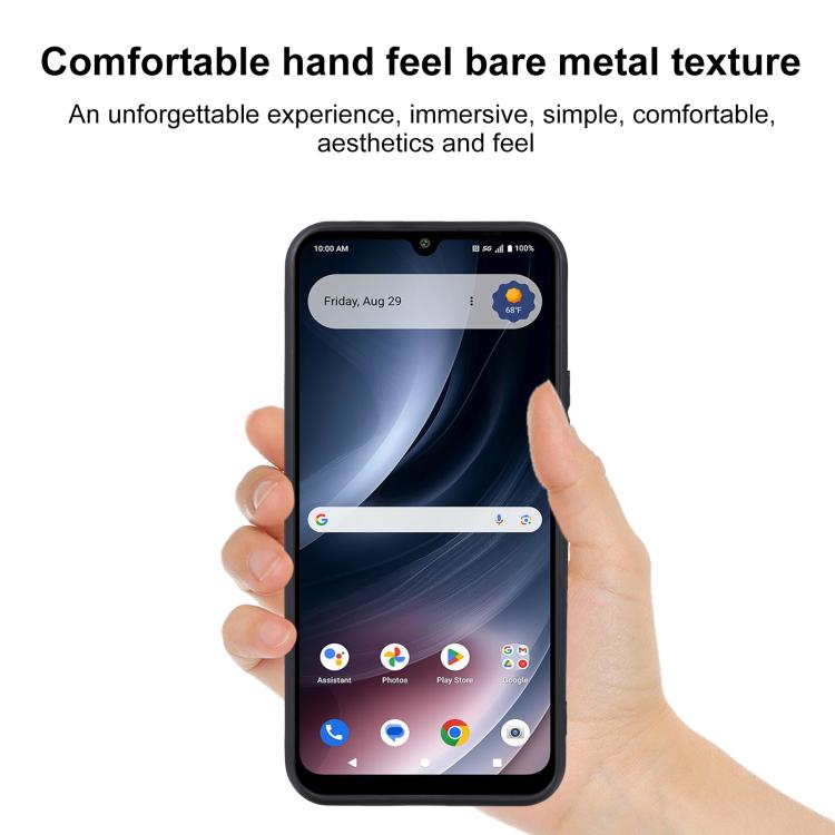 For Cricket Icon Plus 2026 10pcs TPU Phone Case - Black