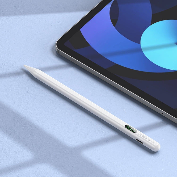 Borofone BG101 Digital Display Active Pad Special Capacitive Pen - White